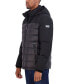 Фото #3 товара Men's Mixed Media Puffer Jacket