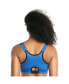 ფოტო #9 პროდუქტის Plus Size Wave Wire-free Zip Front Sports Bra