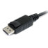 Фото #3 товара StarTech.com 6in (15cm) DisplayPort to Mini DisplayPort Cable - 4K x 2K UHD Video - DisplayPort Male to Mini DisplayPort Female Adapter Cable - DP Computer to mDP 1.2 Monitor Extension Cable - 0.152 m - Mini DisplayPort - DisplayPort - Male - Female - 3840 x 2400 pixe