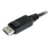 StarTech.com 6in (15cm) DisplayPort to Mini DisplayPort Cable - 4K x 2K UHD Video - DisplayPort Male to Mini DisplayPort Female Adapter Cable - DP Computer to mDP 1.2 Monitor Extension Cable - 0.152 m - Mini DisplayPort - DisplayPort - Male - Female - 3840 x 2400 pixe