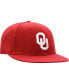 Фото #4 товара Men's Crimson Oklahoma Sooners Team Color Fitted Hat