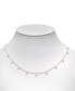 ფოტო #2 პროდუქტის Cubic Zirconia Dangle Chain Necklace in Sterling Silver, 16" + 2" extender, Created for Macy's
