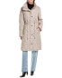 Фото #3 товара Tahari Maggie Puffer Coat Women's Brown Xl