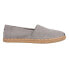 Фото #1 товара TOMS Alpargata Leather Espadrille Slip On Womens Size 7 B Flats Casual 10018889