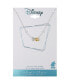 Фото #13 товара Disney unwritten Cubic Zirconia Mickey Mouse Initial Pendant Necklace