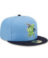 ფოტო #4 პროდუქტის Men's Light Blue, Navy Hillsboro Hops Marvel x Minor League 59FIFTY Fitted Hat