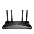 TP-LINK EX220 - Wi-Fi 6 (802.11ax) - Dual-band (2.4 GHz / 5 GHz) - Ethernet LAN - Black - Tabletop router