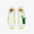 OFF-WHITE x Nike Air Zoom Terra Kiger 5 联名款 钉鞋 潮流户外 运动 低帮 跑步鞋 女款 白绿