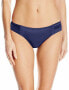 Фото #1 товара LOLE Women's 237638 Navy Caribbean Bikini Bottom Swimwear Size S