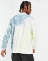 Dr Denim Reno tie dye long sleeve top in blue