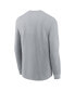 ფოტო #2 პროდუქტის Men's Gray Kansas City Chiefs 2022 AFC Champions Trophy Collection Long Sleeve T-shirt