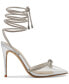 ფოტო #2 პროდუქტის Women's Halalia Ankle-Tie Pointed-Toe Dress Pumps