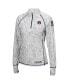 Women's White Auburn Tigers OHT Military-Inspired Appreciation Officer Arctic Camo 1/4-Zip Jacket