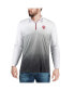 Фото #3 товара Men's Gray Indiana Hoosiers Magic Team Logo Quarter-Zip Jacket