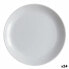 Фото #1 товара Плоская тарелка Luminarc Diwali Granit Серый Cтекло 25 cm (24 штук)