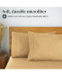 Фото #3 товара 2PC Queen Rayon From Bamboo Solid Performance Pillowcase Set - Luxclub