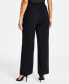 ფოტო #2 პროდუქტის Women's Draped High-Rise Wide-Leg Cargo Pants, Created for Macy's