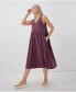 Фото #1 товара Organic Cotton Relaxed Slub Henley Tank Dress
