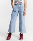 ფოტო #1 პროდუქტის Girls Barnet Wide-Leg Jeans, Created for Macy's