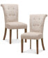 Фото #1 товара Daniel Set of 2 Dining Chairs