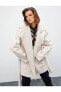 Фото #5 товара Пальто женское Koton - Мелис Агазат X - пальто с подкладкой из искусственного меха
