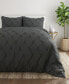 Фото #1 товара Home Collection Premium Ultra Soft 3 Piece Pinch Pleat Duvet Cover Set, King/California King