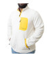 Фото #1 товара Men's Quarter-Zip Fleece Pullover Jacket