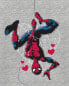 Фото #2 товара Kid Spider-Man Valentine's Day Tee - Grey 5