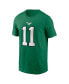 Фото #2 товара Men's A.J. Brown Kelly Green Philadelphia Eagles Alternate Player Name Number T-shirt