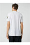 3sam10038hk Beyaz 000 Erkek Jersey Pamuk T-shirt