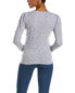 Фото #2 товара Qi Cashmere Pearl Embellished Wool & Cashmere-Blend Sweater Women's