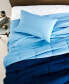 Фото #5 товара Lightweight Reversible Down Alternative Microfiber Comforter, Full/Queen, Created for Macy's