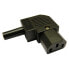 EUROCONNEX 3463 Angled C13 Connector