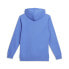 Фото #2 товара Puma Faux Embroidered Pullover Hoodie Mens Blue Casual Outerwear 84578445