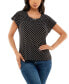 Фото #1 товара Women's Short Dolman Sleeve T-shirt