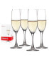 Фото #4 товара Salute Champagne Wine Glasses, Set of 4, 7.4 Oz