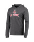 Men's Red, Heather Charcoal NC State Wolfpack Meter Long Sleeve Hoodie T-shirt and Jogger Pajama Set