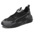 Фото #2 товара Puma RsTrck Slate Lace Up Mens Black Sneakers Casual Shoes 39157701