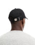 ASOS DESIGN soft baseball cap in black cotton