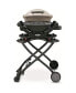 6657 Q Portable Cart for Grilling, Black, 25" x 28"