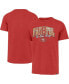 ფოტო #1 პროდუქტის Men's Scarlet Distressed San Francisco 49ers Regional Franklin T-shirt