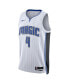 Фото #3 товара Men's Jalen Suggs Orlando Magic Swingman Jersey