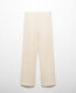 Фото #7 товара Women's 100% Ramie Straight Pants