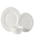 Фото #2 товара Ashlyn Vegan Bone Chip Resistant 12 Piece Dinnerware Set, Service for 4