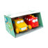 Фото #2 товара TACHAN Set Of 2 Cars Monsters Yellow & Red