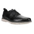 Фото #2 товара Stacy Adams Sync Elastic Lace Plain Toe Dress Mens Black 25662-001