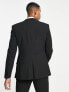 Noak 'Camden' skinny premium fabric suit jacket in black with stretch