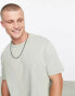 Фото #7 товара ASOS DESIGN relaxed heavyweight t-shirt in washed khaki