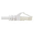 Фото #6 товара Tripp N261AB-007-WH Safe-IT Cat6a 10G Snagless Antibacterial UTP Ethernet Cable (RJ45 M/M) - PoE - White - 7 ft. (2.13 m) - 2.13 m - Cat6a - U/UTP (UTP) - RJ-45 - RJ-45