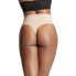 Фото #2 товара Yummie 261414 Women's Kenna Mid Waist Shaping Thong Almond Underwear Size M